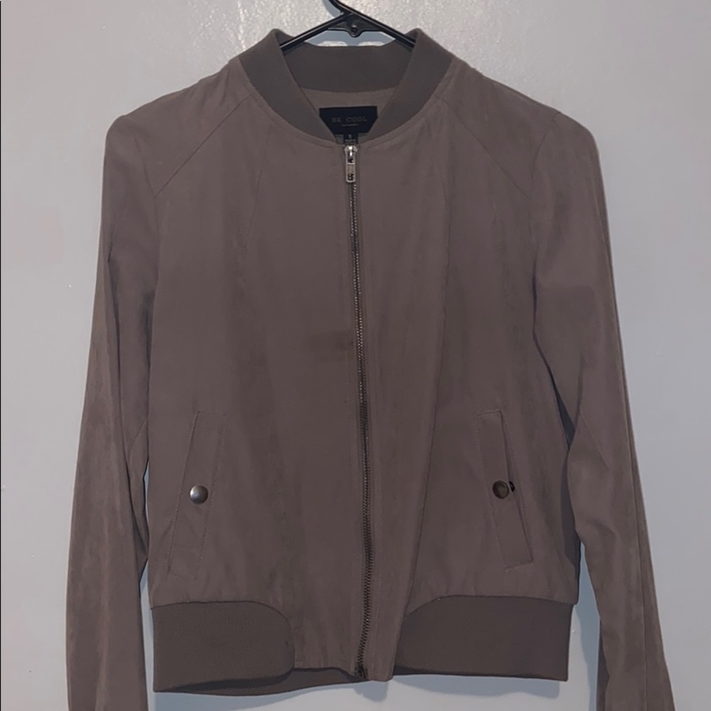 Suarez Beige Zip Jacket